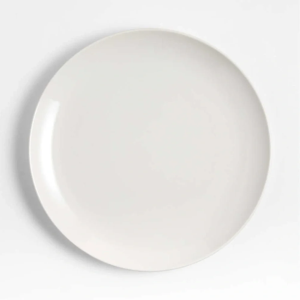 Crate & Barrel Hudson Natural Stoneware, 5 Piece Set, 2 Dinner & 3 Salad Plates